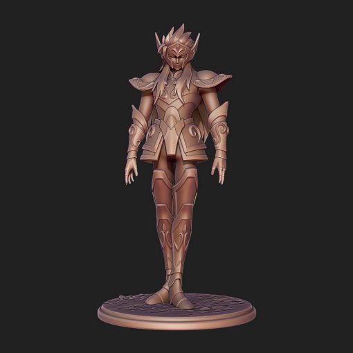 Saint Seiya – Kamus Aquarius Statue | 3D Print Model | STL Files