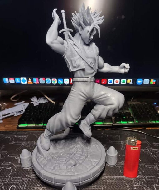 Future Trunks Statue | 3D Print Model | STL Files