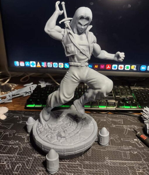 Future Trunks Statue | 3D Print Model | STL Files