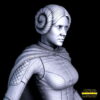 star wars leia statue 3