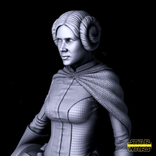 Star Wars – Leia Statue | 3D Print Model | STL Files