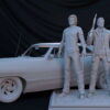 supernatural dean and sam diorama statue 4