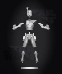 Star Wars – Captain Rex Statue – Sentinel Pose | 3D Print Model | STL Files