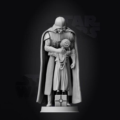 Star Wars – Darth Vader Statue – Fatherhood | 3D Print Model | STL Files