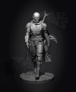 Star Wars – Mandalorian Season 1 Statue | 3D Print Model | STL Files