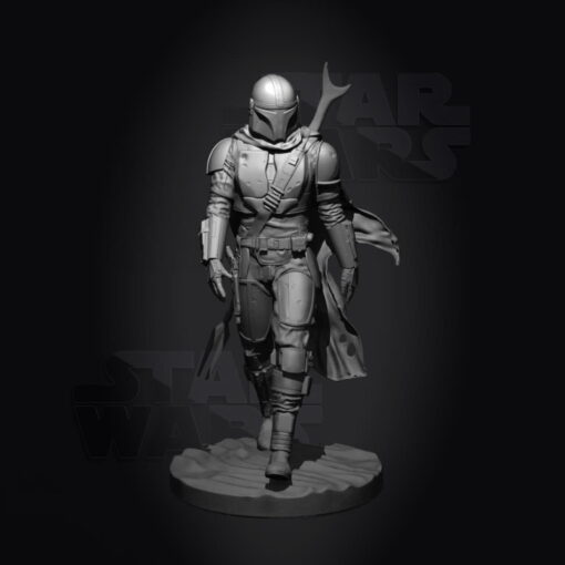 Star Wars – Mandalorian Season 1 Statue | 3D Print Model | STL Files