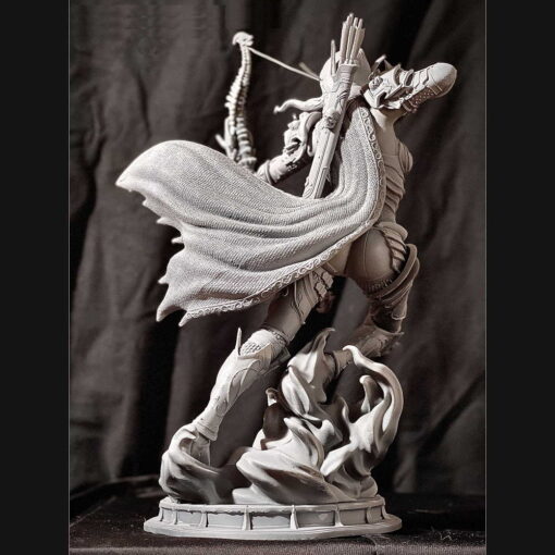 Warcraft – Sylvanas Windrunner Statue | 3D Print Model | STL Files