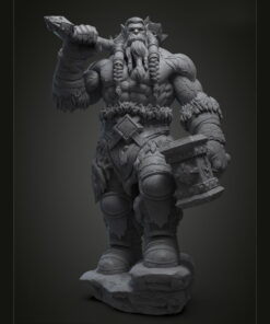 Warcraft – Thrall Statue | 3D Print Model | STL Files
