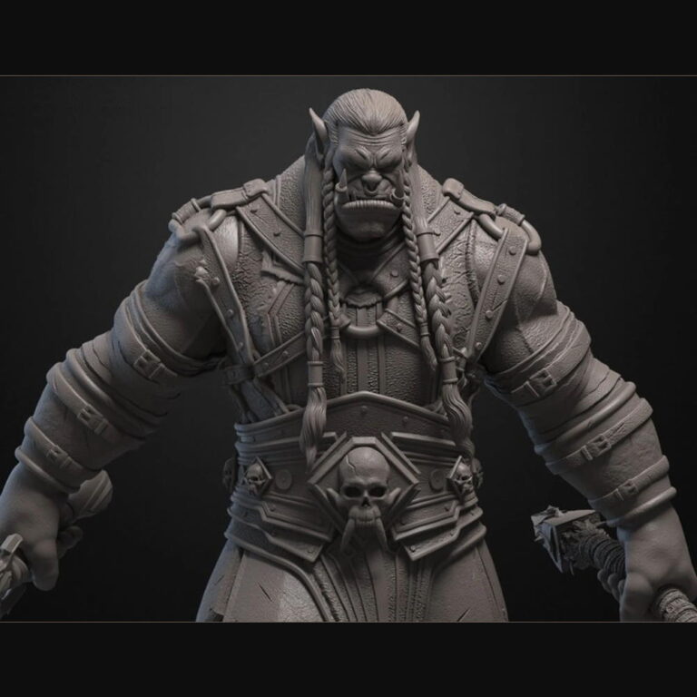 Warcraft - Varok Saurfang Statue ‹ 3D Spartan Shop