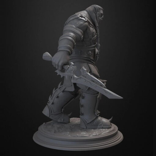 Warcraft – Varok Saurfang Statue | 3D Print Model | STL Files