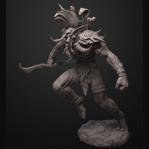 Warcraft – Vol’jin Statue | 3D Print Model | STL Files