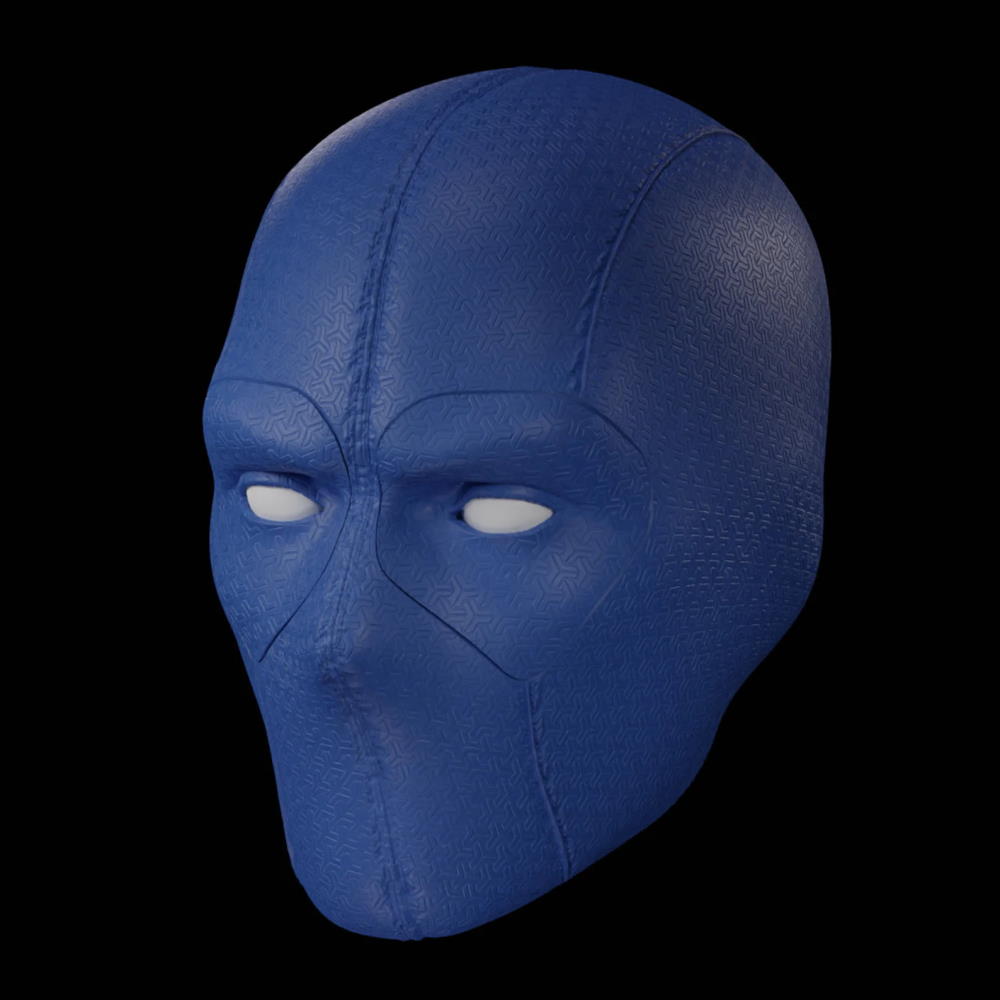 Blue Beetle Mask 3D File STL 