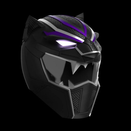 Black Panther Power Ranger Helmet | 3D Print Model | STL Files