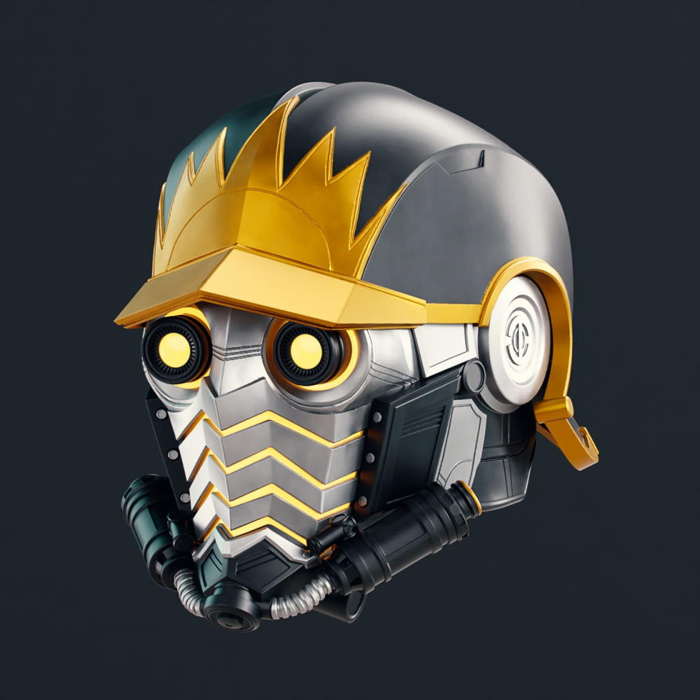 raid Penneven Betjene Comic Star Lord Helmet ‹ 3D Spartan Shop