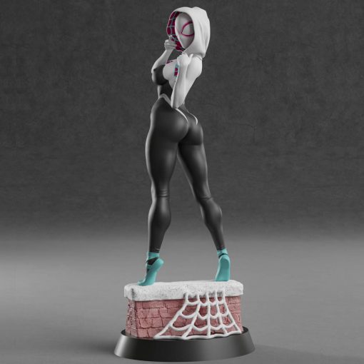 Sexy Spider Gwen Statue | 3D Print Model | STL Files