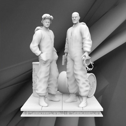 Breaking Bad – Walter and Jesse Diorama | 3D Print Model | STL Files