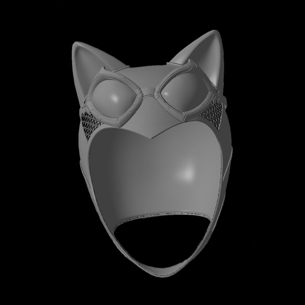 Arkham Knight Catwoman Helmet and Goggles ‹ 3D Spartan Shop