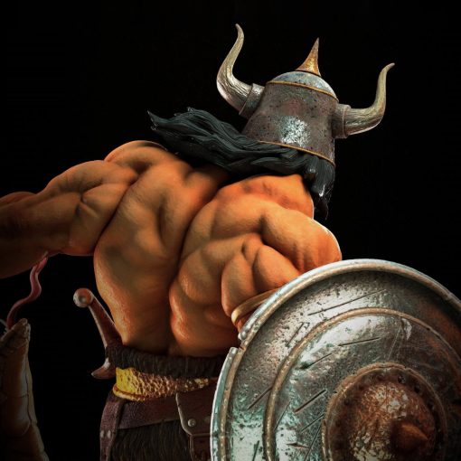 Conan The Barbarian Diorama Statue | 3D Print Model | STL Files