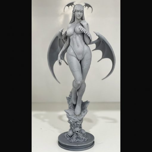 Darkstalkers – Morrigan Aensland Statue (+NSFW) | 3D Print Model | STL Files