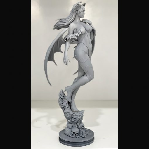Darkstalkers – Morrigan Aensland Statue (+NSFW) | 3D Print Model | STL Files