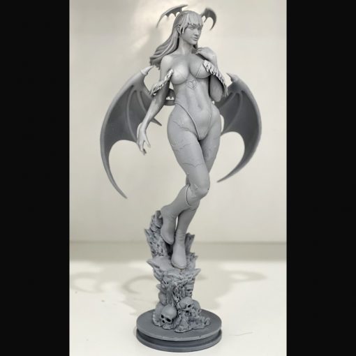 Darkstalkers – Morrigan Aensland Statue (+NSFW) | 3D Print Model | STL Files