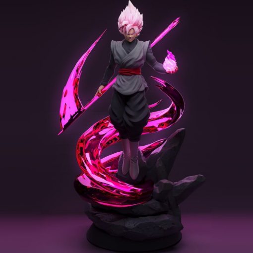 Dragon Ball – Goku Black Statue | 3D Print Model | STL Files