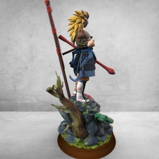 Dragonball Goku Samurai Diorama Statue | 3D Print Model | STL Files