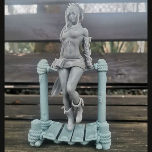 Final Fantasy – Rikku Diorama Statue (+NSFW) | 3D Print Model | STL Files