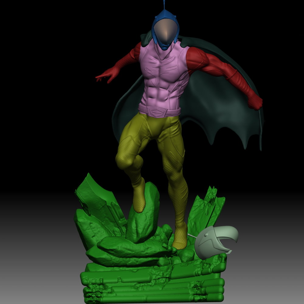 Gatchaman Ken Washio aka Ken the Eagle Statue ‹ 3D Spartan Shop
