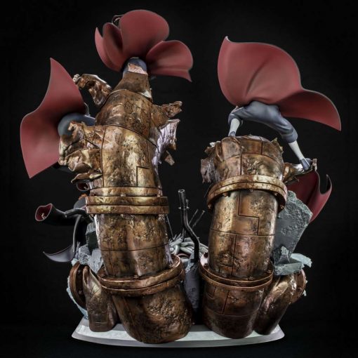 Naruto – Jiraiya vs Akatsuki Diorama Statue | 3D Print Model | STL Files
