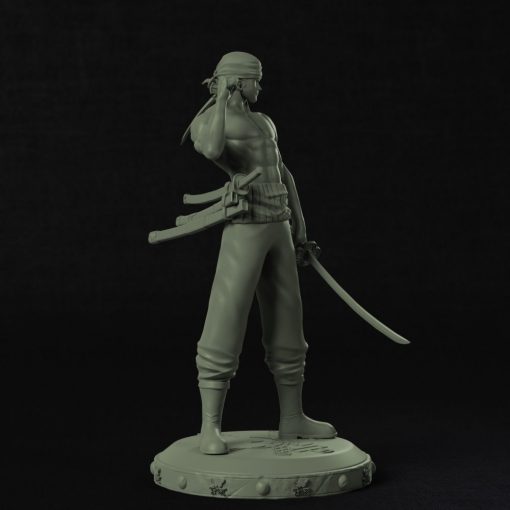 One Piece – Zoro Statue | 3D Print Model | STL Files
