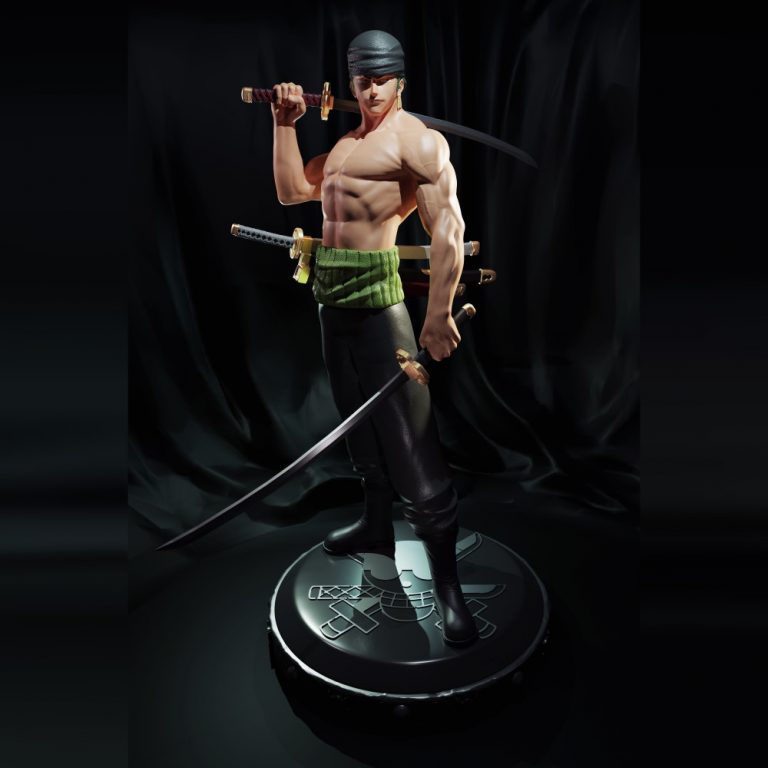 One Piece Zoro Statue ‹ 3D Spartan Shop