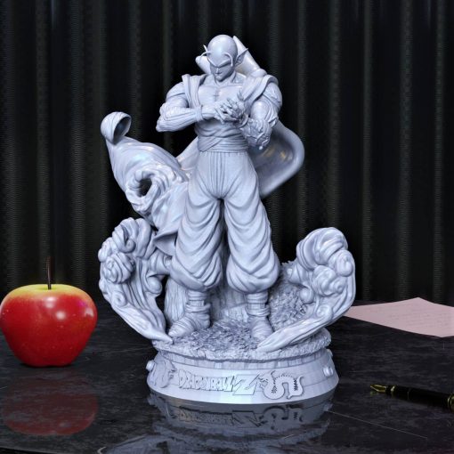 Piccolo Diorama Statue (3 poses) | 3D Print Model | STL Files
