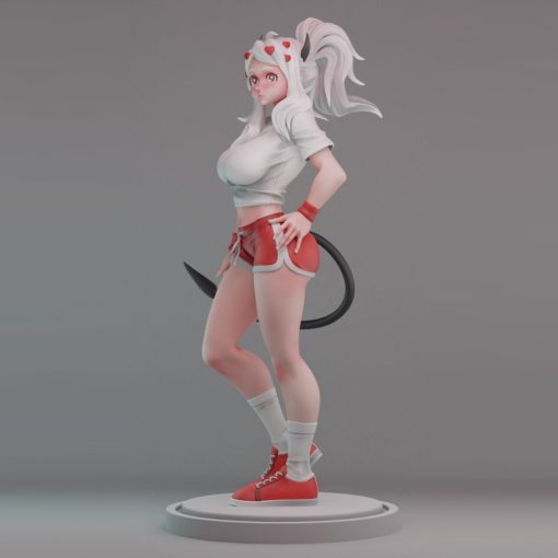 Sexy Helltaker Modeus Gym Suit Statue | 3D Print Model | STL Files