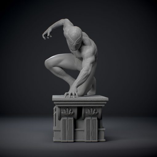 Spider-Man Diorama Statue | 3D Print Model | STL Files