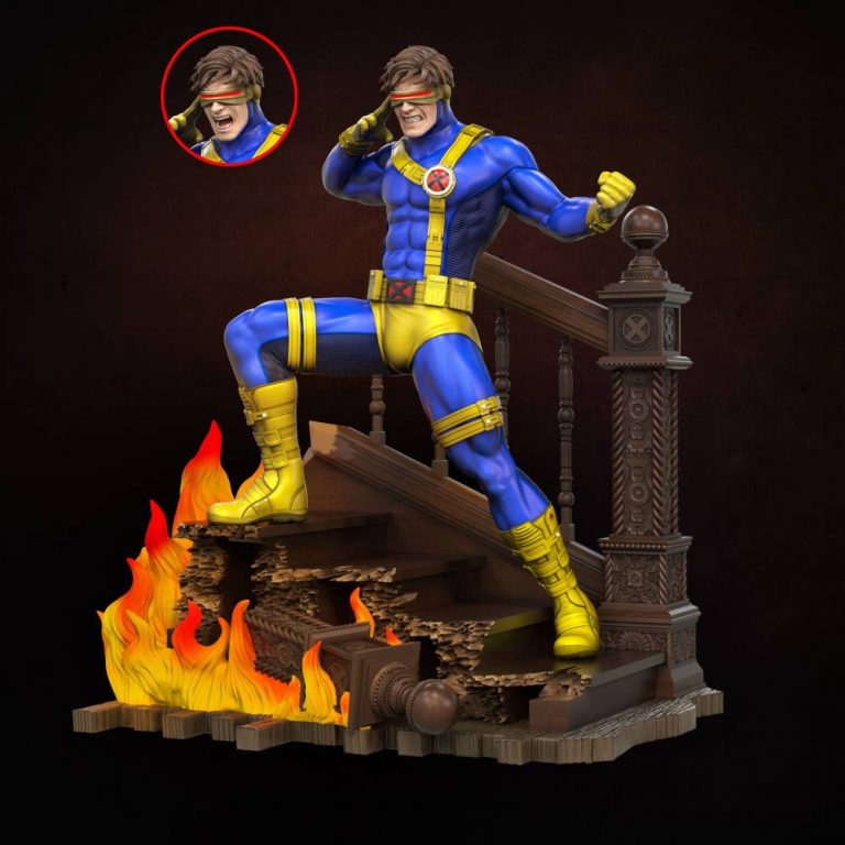 XMen Cyclops Statue Diorama ‹ 3D Spartan Shop