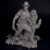 indiana jones diorama statue 10