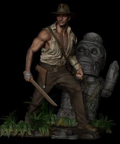 Indiana Jones Diorama Statue | 3D Print Model | STL Files