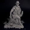 indiana jones diorama statue 8