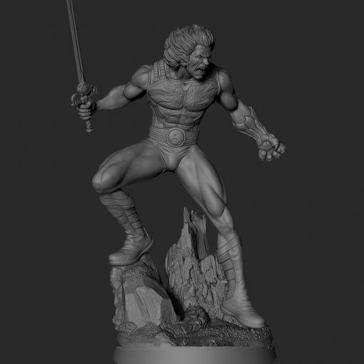 Thundercats Lion-o Diorama Statue | 3D Print Model | STL Files