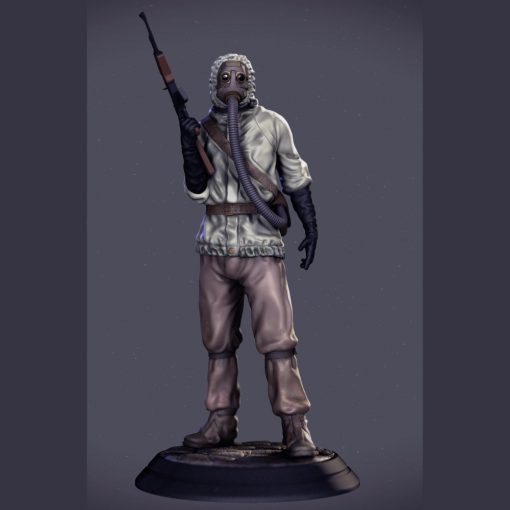 Biohazard Soldier Statue | 3D Print Model | STL Files