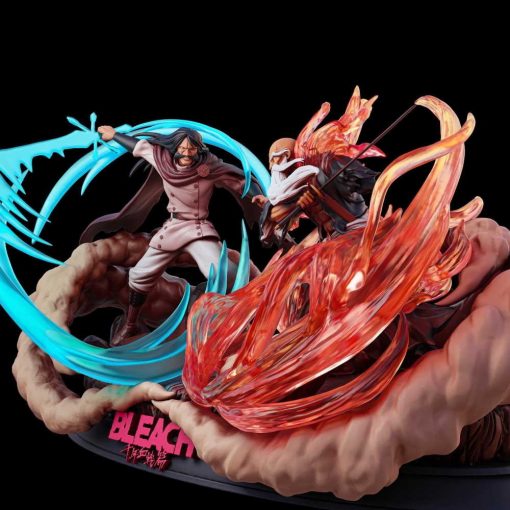 Bleach – Ywach vs Yamamoto Diorama Statue | 3D Print Model | STL Files