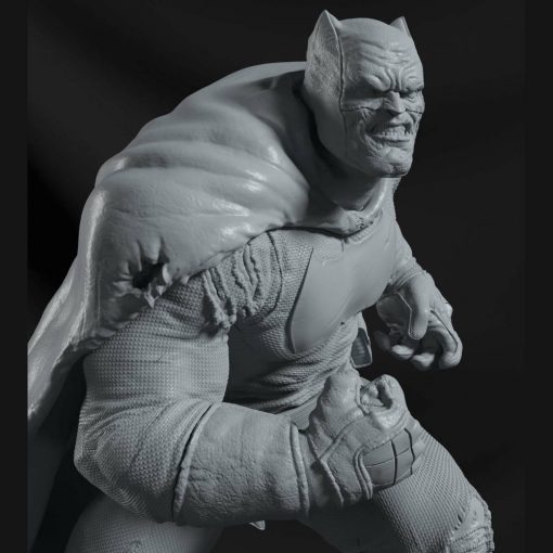 Frank Millers Batman – The Dark Knight Statue | 3D Print Model | STL Files