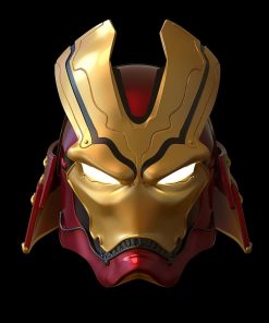 Iron Man Samurai Helmet | 3D Print Model | STL Files