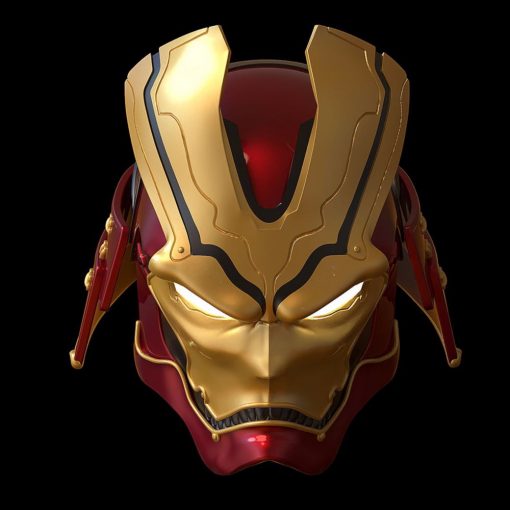 Iron Man Samurai Helmet | 3D Print Model | STL Files