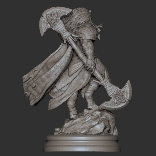 Magic the Gathering – Ajani Goldmane Statue | 3D Print Model | STL Files