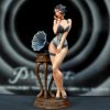 Sexy Super Woman Ironing Cape Statue (+NSFW) | 3D Print Model | STL Files