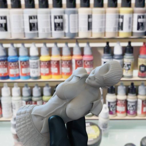 Sexy Mary Jane School Statue (+NSFW) | 3D Print Model | STL Files