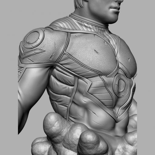 X-Men New Mutants Cannonball Statue | 3D Print Model | STL Files