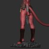 hellgirl smoking statue 12